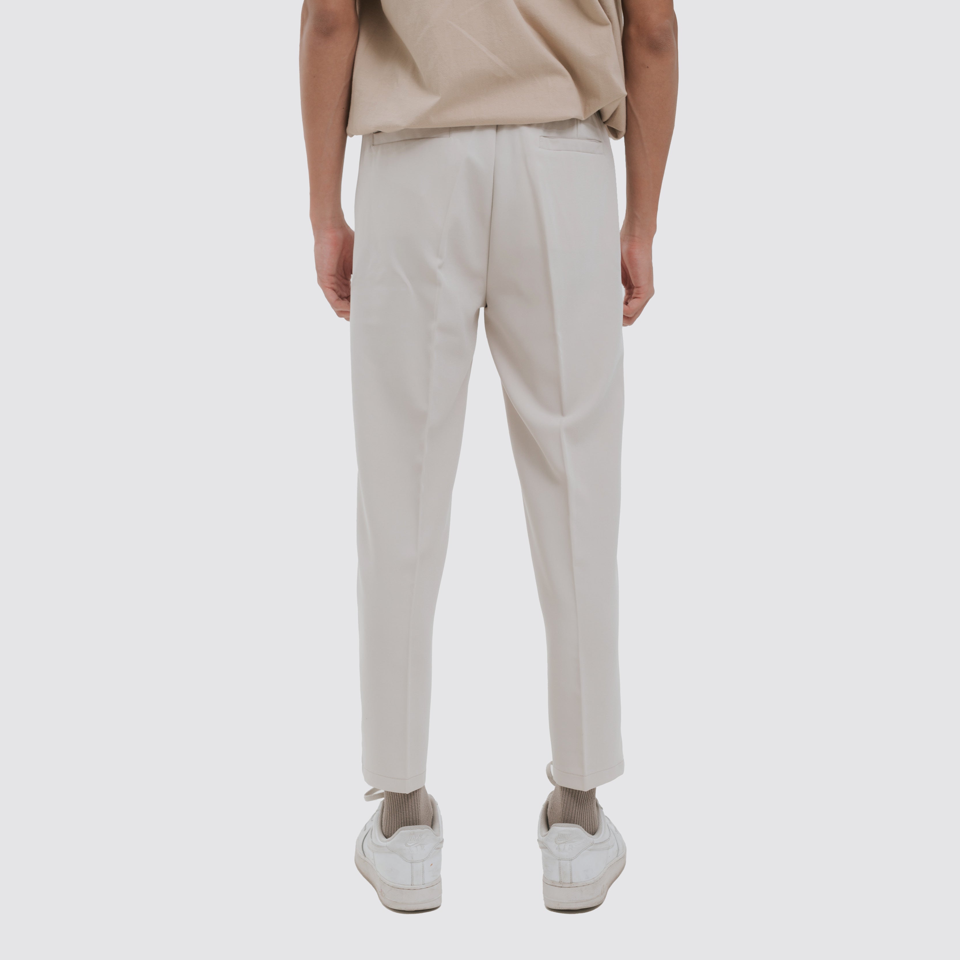Prowl Set - Cotton Long Top and Pants Set - White Colour – OurDve